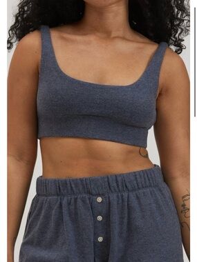 DONNI Sweater Bra Top
